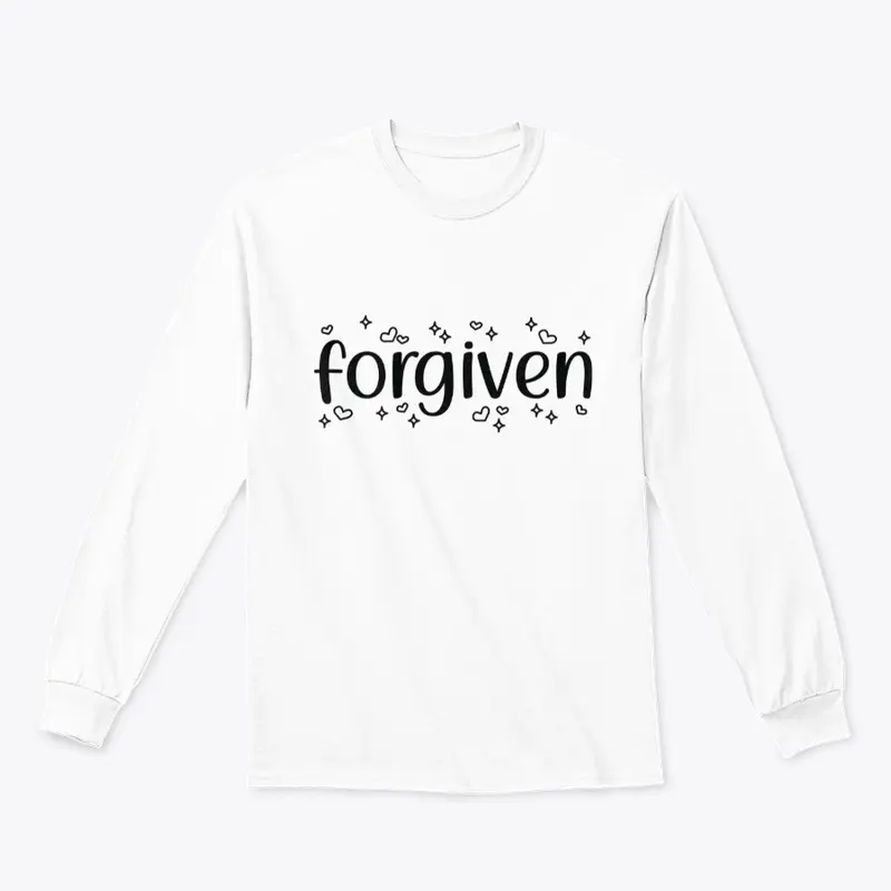 Forgiven Simple White