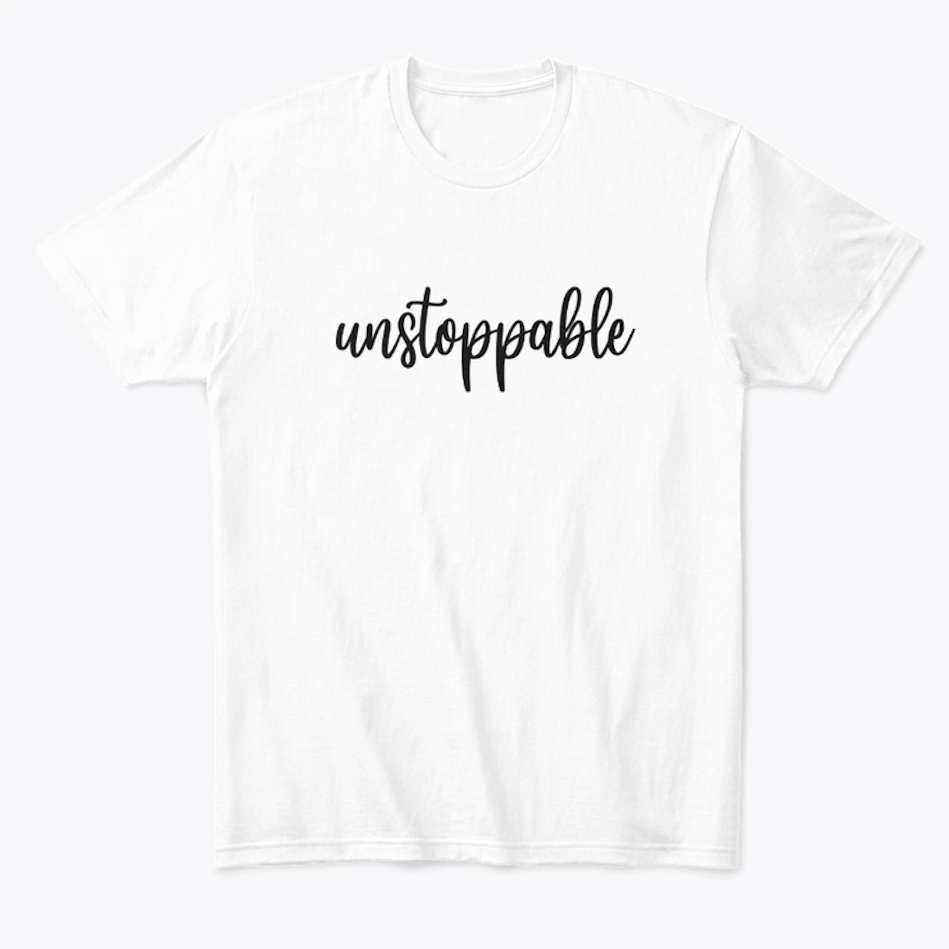 Unstoppable Simple White