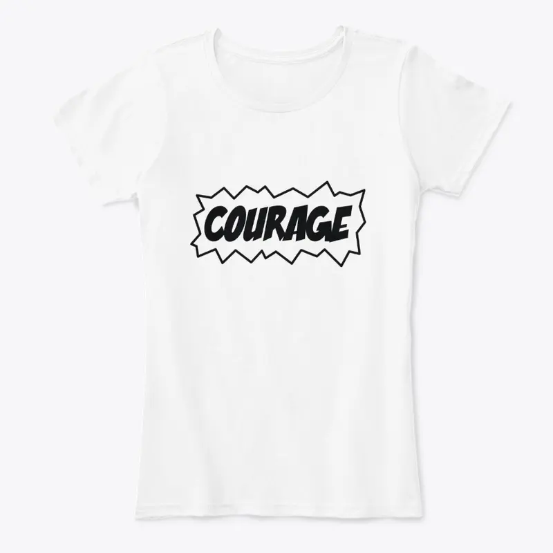 Courage Simple White