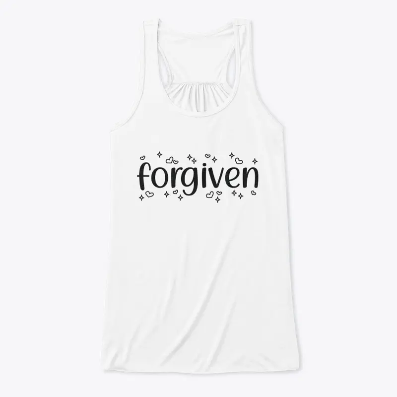 Forgiven Simple White