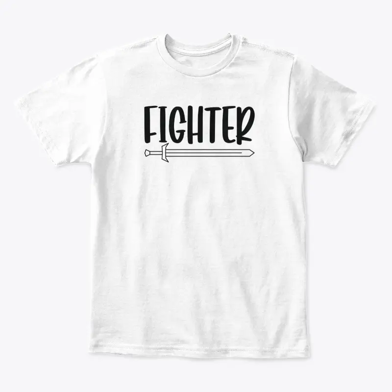 Fighter Simple White