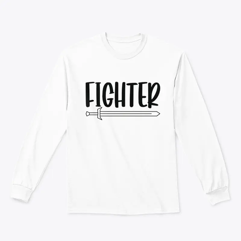 Fighter Simple White