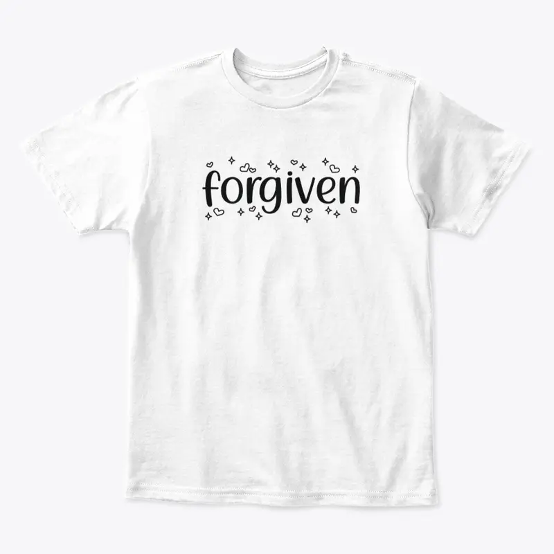 Forgiven Simple White