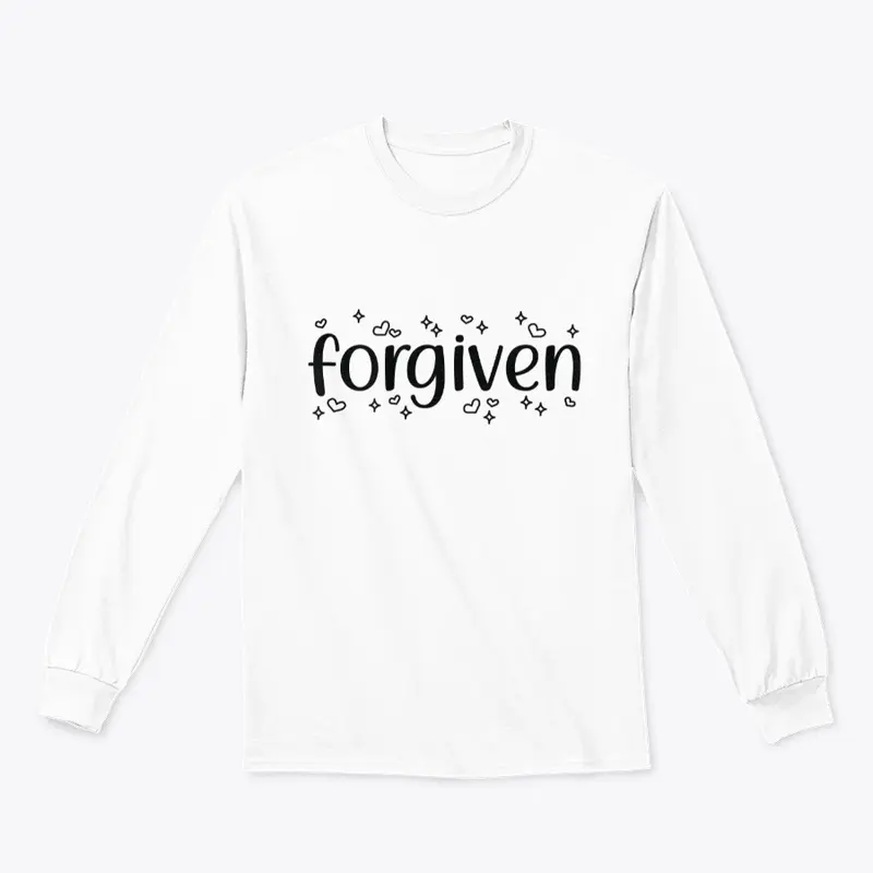 Forgiven Simple White