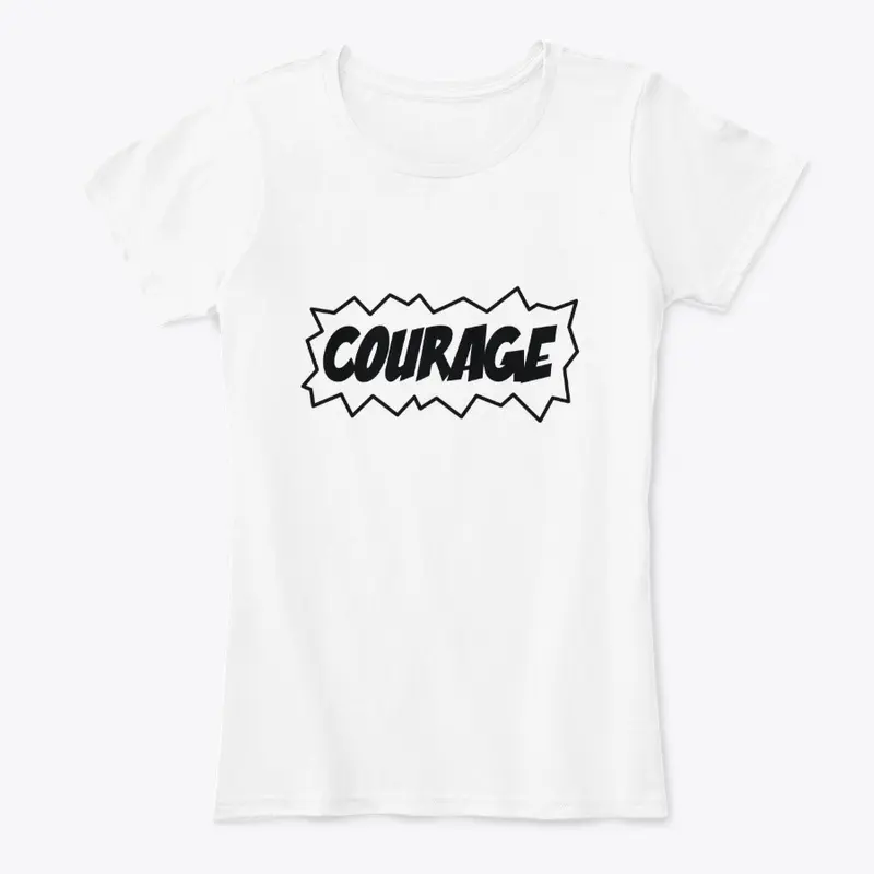 Courage Simple White