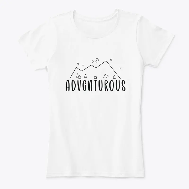 Adventurous Simple White