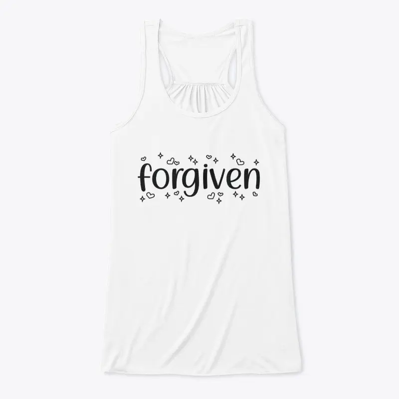 Forgiven Simple White