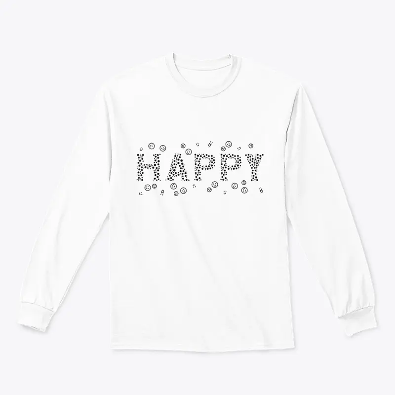 Happy Simple White