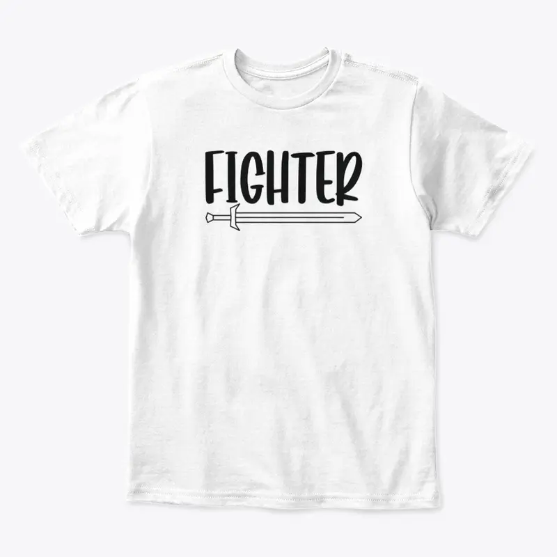 Fighter Simple White