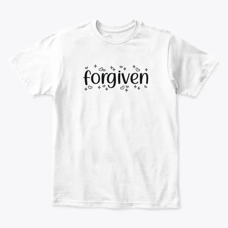 Forgiven Simple White